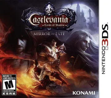 Castlevania Lords of Shadow - Mirror of Fate (Europe)(En,Fr,Ge,It,Es) box cover front